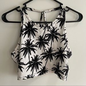 Tropical crop top